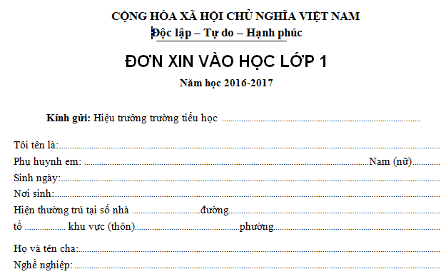 don-xin-nhap-hoc-lop-1