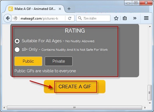 2 cách tạo ảnh động Gif online trực tuyến hoàn toàn miễn phí