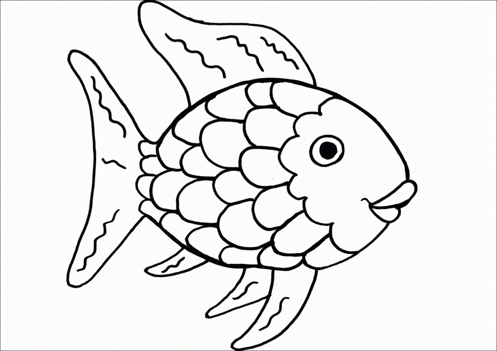 1001 mẫu tranh tô màu con cá đẹp sống động nhất cho các bé