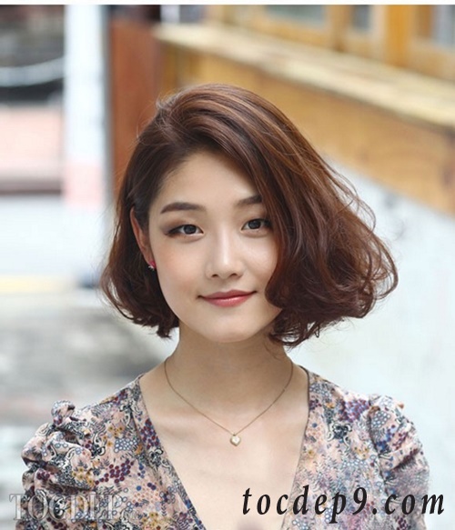 Top 35 kiểu tóc ngắn uốn xoăn đẹp nhất 2019 dàng riêng cho nàng công sở