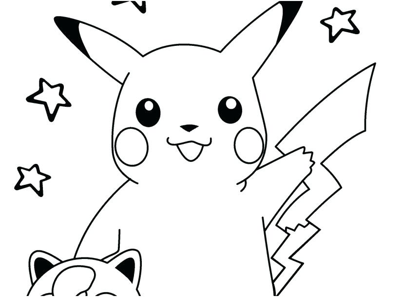 500 mẫu tranh tô màu Pokemon đẹp được các bạn nhỏ yêu thích nhất