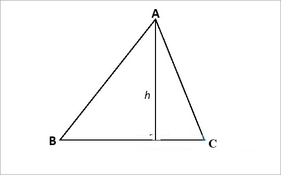 Cách tính đường cao trong tam giác thường, cân, vuông, đều