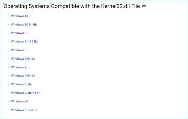 Hướng dẫn cách sửa lỗi kernel32.dll trong windows hiệu quả nhất