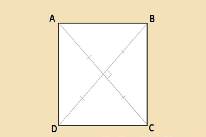 Hướng dẫn cách tính đường chéo hình vuông & hình chữ nhật đơn giản nhất